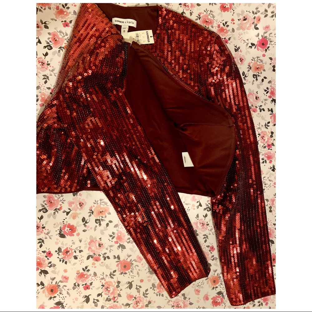 Bolero Sequin Jacket